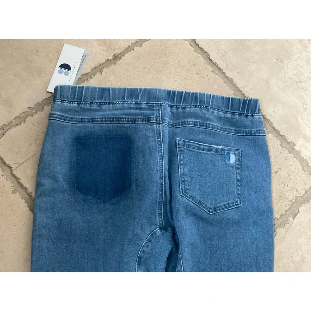NWT‎ Dot Dot Smile blue denim jeggings/jeans - girls size 11 - medium wash